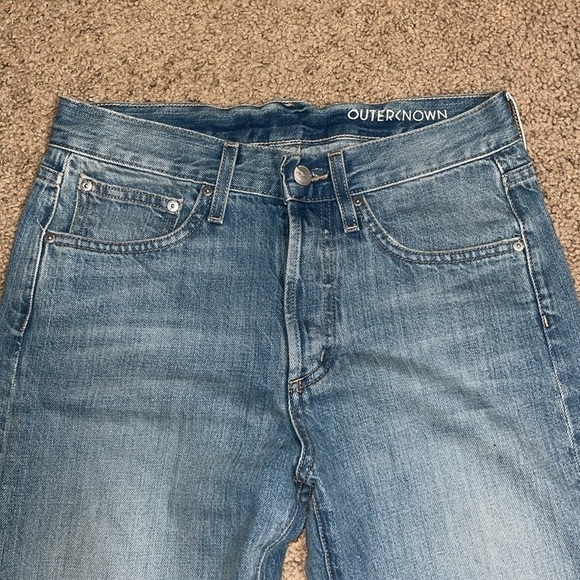 OUTERKNOWN S.E.A. The Fillmore Boyfriend Crop Jean 24 - Picture 3 of 7